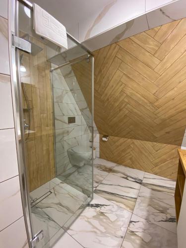Fürdőszoba, Apartament Pod Ostryszem in Witow
