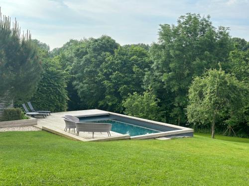 A környék, 1h10 de Paris, maison de campagne avec piscine chauffée et Jacuzzi (1h10 de Paris, maison de campagne avec piscine chauffee et Jacuzzi) in Saint Denis Le Ferment