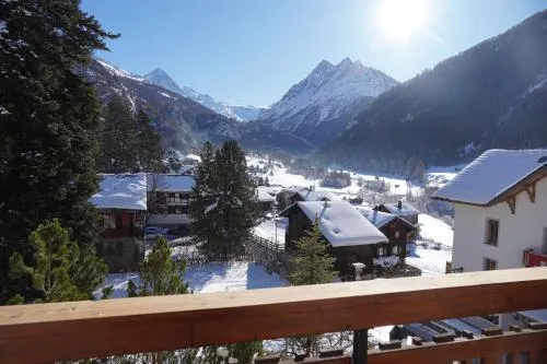 Renovierte Wohnung mit Ausblick für 1-2 Personen in Evolène, Schweiz