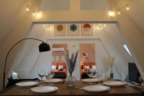 Charmant T3 Hypercentre - Navette Aéroport à 2 pas - Location saisonnière - Beauvais