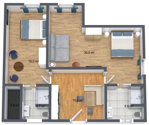 Appartement Seegefeld in 法爾肯塞