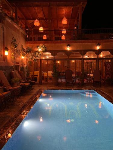 View, Ecolodge Dar itran in Agouti