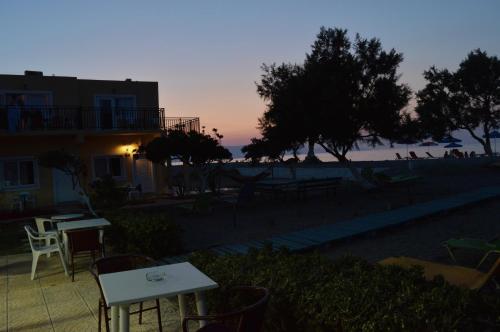 Beach, Baladinos Apartments in Platanias