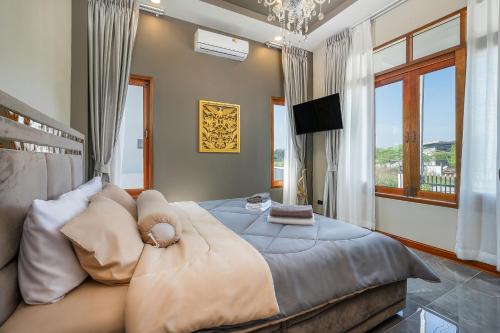 The garden pool villa resort at Doi Saket