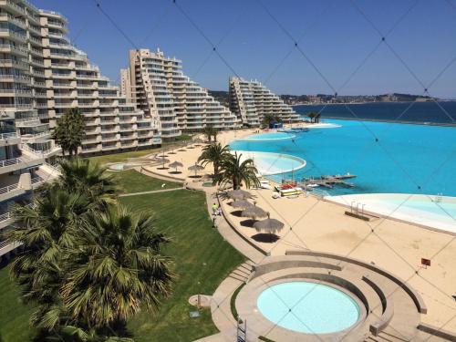 景觀, Condominio San Alfonso del Mar in 阿爾格羅伯