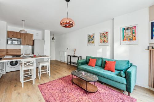 Cours des Lavandières - Joli T2 proche Paris - Location saisonnière - Saint-Ouen-sur-Seine