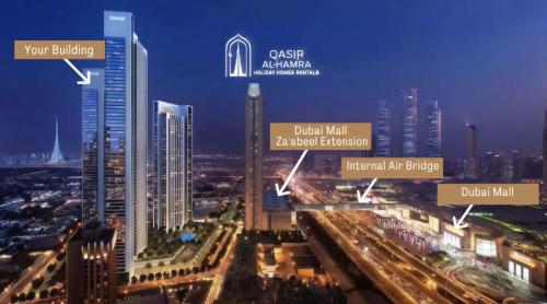 Amazing 2BR Home Burj Khalifa View Steps Walk to DubaiMall, Dubaj (fotografie 9)