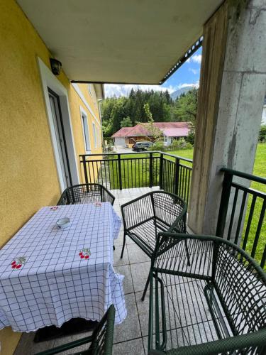 陽台/露台, Karawanken Glück (Karawanken Gluck) in 費斯特里茨欽羅森塔爾