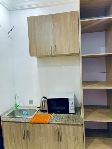 Kitchen, Studio Apartment - Lekki Lagos in Lekki