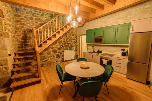 virtuve, Casa Escondida Aveiga in Souto