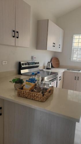 مطبخ, Irie Rock Cottage - Close to the Beaches and Attractions, Spa Treatment- Discovery Bay, St Ann in Discovery Bay