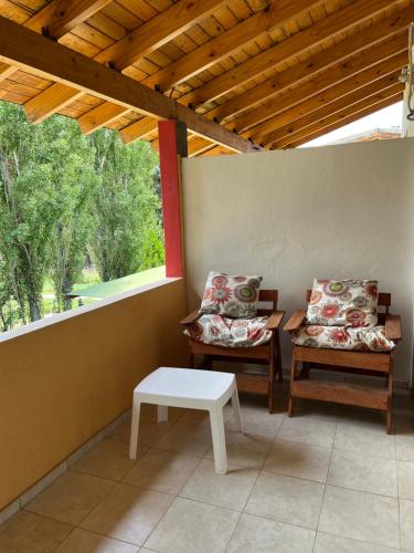 balkong/terrass, Cabañas Apart La Posada de Angel (Cabanas Apart La Posada de Angel) in Villa Tacú