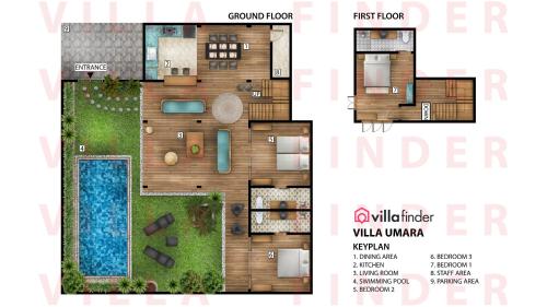 Three-Bedroom Villa image 2