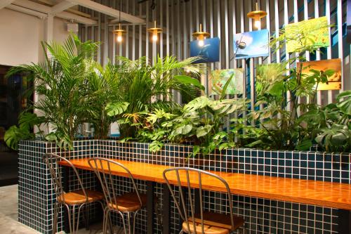 宴會廳, café&stay notA in 瀨戶內