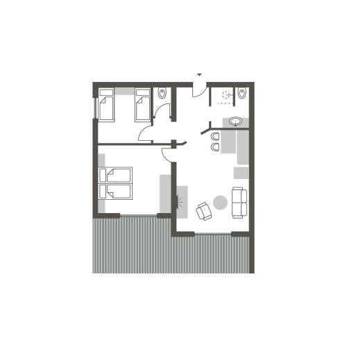 Suite, superior