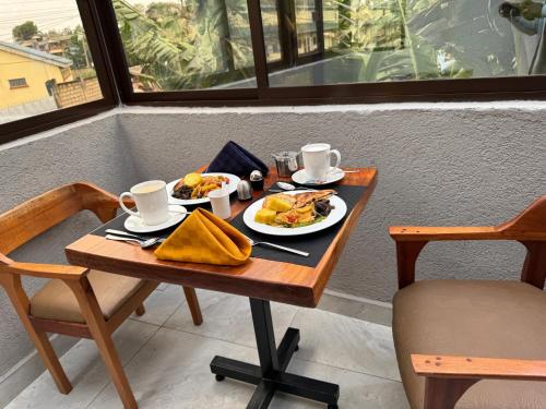 מסעדה, Canopy View Hotel in מרו