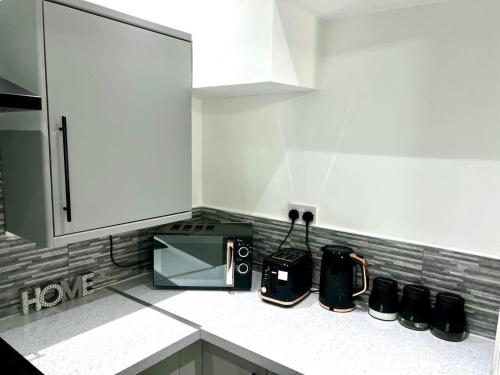 Stylish Spacious 1Bd Apt-KingBed-10min Heaton Park, Manchester (fotografie 10)