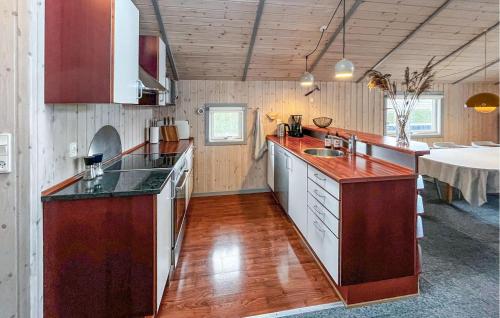 dapur, 4 Bedroom Gorgeous Home In Haderslev in Haderslev