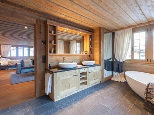 設施, Stunning Modern Chalet with Indoor Pool and Spa in 勞恩倫貝格斯塔德