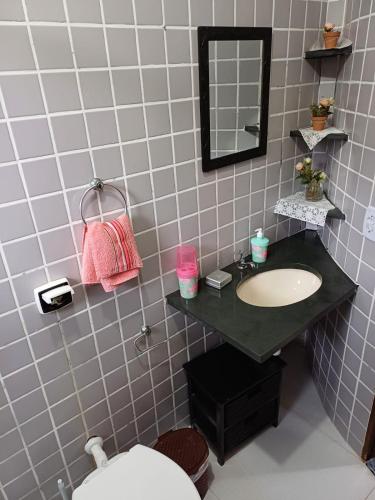 ห้องน้ำ, Chalé Água Branca (Chale Agua Branca) in อกวาบรันกา