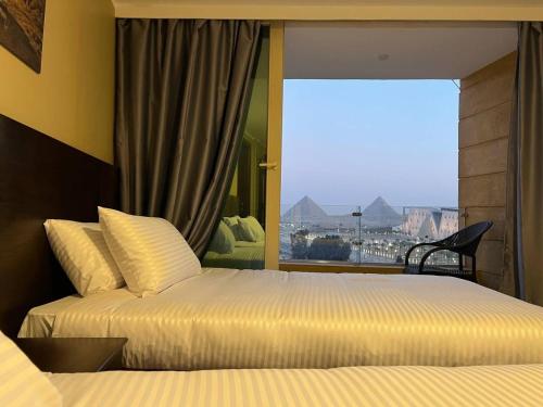 Asia Pyramids View - Giza Asia Pyramids View - Giza