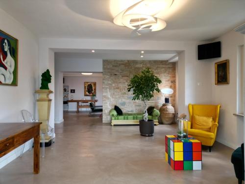 Koplietošanas atpūtas telpa ar TV, CorteViva Rooms in Civitella D'Arno