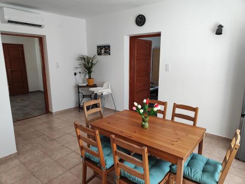 Kitchen, Tulipan Vendeghaz Harta in Bölcske