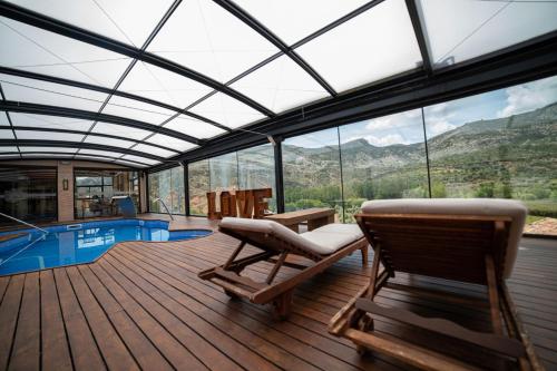 Gyógyfürdő, Hotel SPA Don Iñigo de Aragón (Hotel SPA Don Inigo de Aragon) in Cuevas de Cañart