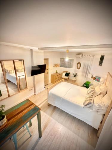 Cosy Studio +netflix+24h entry+silent air conditionning, Málaga (fotografie 3)