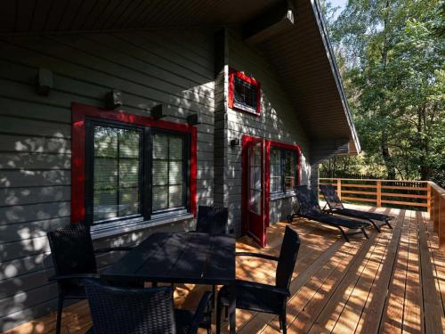 Lodge mit Terrasse in Buntenbock in Flussnähe in Clausthal-Zellerfeld, Deutschland