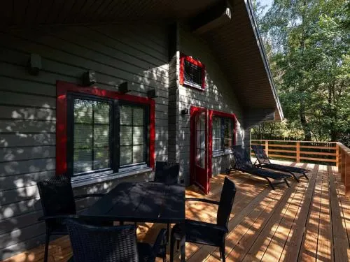 Lodge mit Terrasse in Buntenbock in Flussnähe in Clausthal-Zellerfeld, Deutschland