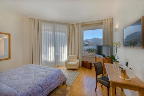 Kilátás, Hotel Royal in Stresa