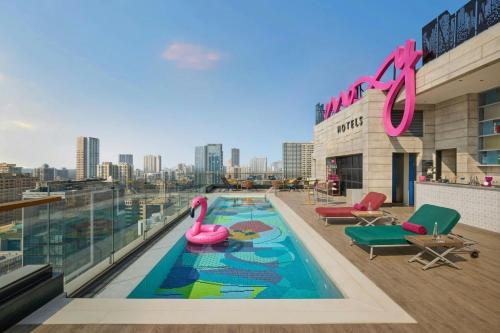 Swimming pool, Moxy Mumbai Andheri West in Andheri West