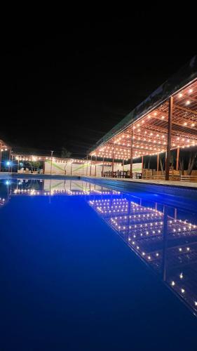 bazen, Hotel Los Pecanos in La Tingui