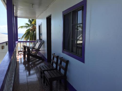Balkons/terase, Sea View in Little Corn Island