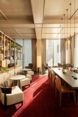 酒吧/休闲厅, Adelaide Marriott Hotel in 阿德莱德