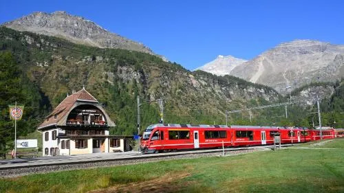 Albergo Ristorante Stazione Cavaglia in Poschiavo, Schweiz