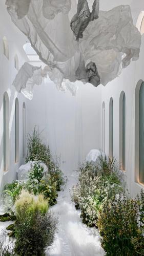 قاعة للمآدب, Yixi Designer's Boutique Hotel Xi'an in قرية لي جيا