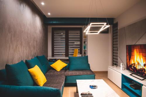 Luxury S&S panoramic city view apartment, Skopje (fotografie 8)