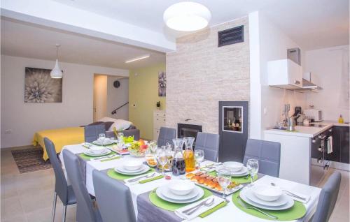 virtuve, Villa Orljak in Lanišće