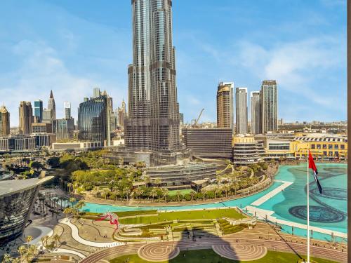 WonderfulStay at The Residences - Best Burj Khalifa & Fountain View - Brand New Luxury Apartments, Dubaj