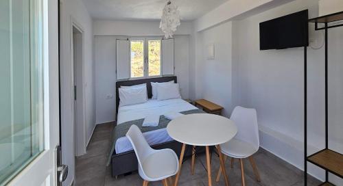1 double bed