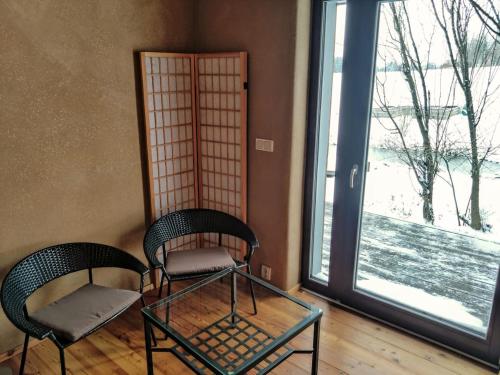 Studio in a wooden house in Destne V Orlickych Horach