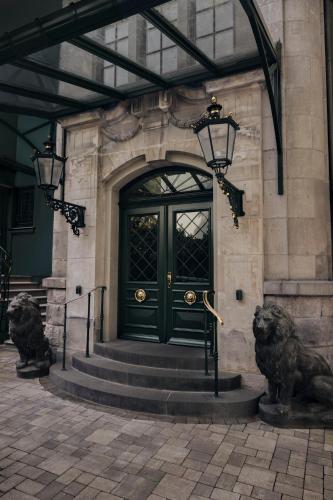 A szálláshely kívülről, Hotel-Villa Achenbach in Düsseltal