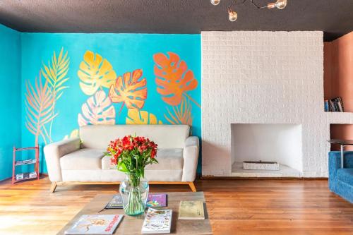 Blue house La Floresta