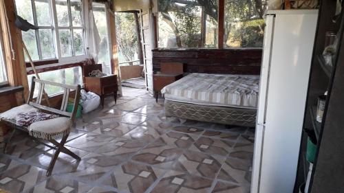 casa en el campo sin luz