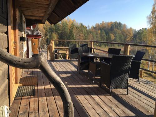 Balcony/terrace, Sokka Holiday Center & Glamping in Otepaa