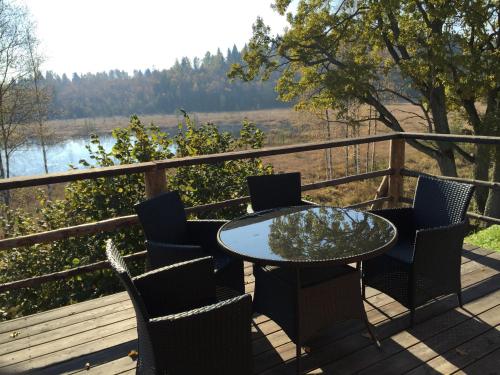 Balcony/terrace, Sokka Holiday Center & Glamping in Otepaa