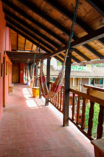Terrazzo/balcone, Hostal Cloud Forest in Chugchilán