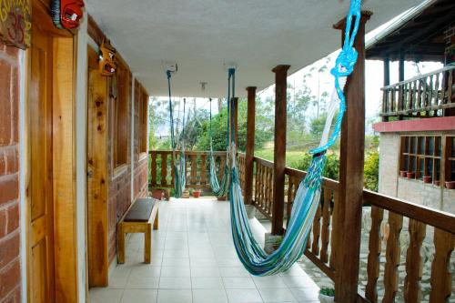Terrazzo/balcone, Hostal Cloud Forest in Chugchilán